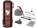 Cyclovac Central Vacuum HD925 with 35' EBK360 Wessel EBK341 25' Hose Set