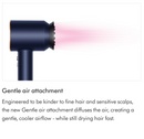Dyson Supersonic Hair Dryer in Prussian Blue/Copper |Refurbished By Dyson