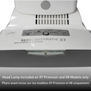 SEBO Automatic X7 Premium Pet Commercial Upright Vacuum in Black