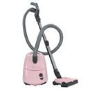 SEBO Airbelt E3 Premium Canister Vacuum in Pastel Pink
