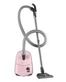 SEBO Airbelt E1 Kombi Canister Vacuum in Pastel Pink