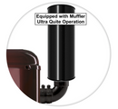 Beam 360A ( 700 AirWatt ) Central Vacuum with SEBO Deluxe 35' Hose Set