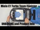 Miele Classic C1 Turbo Team Vacuum Cleaner in Blue