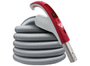 Cyclo Vac Central Vacuum H725 with Super Luxe 35' Hose Set + Carpet / Rug Turbo.