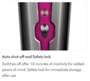 Dyson Corrale Cordless Straightener (Black/Nickel Fuchsia) | Refurbished By Dyson.